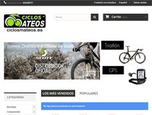 Tablet Screenshot of ciclosmateos.com